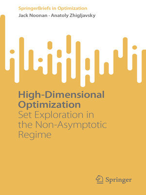 cover image of High-Dimensional Optimization